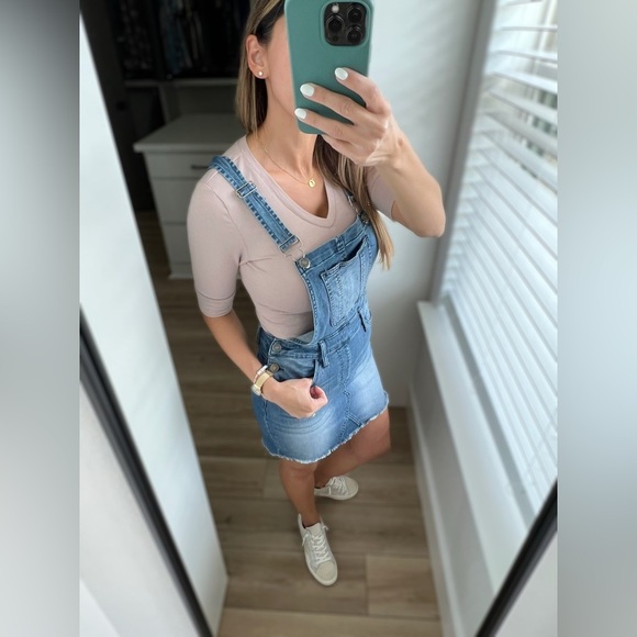 2/$5 Sale - Half Sleeve Spandex Tee - Mauve - Picture 5 of 9